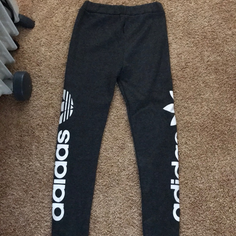 Gray Thermal adidas leggings